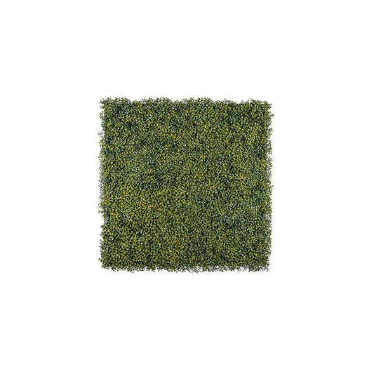 Faux Outdoor Boxwood Wall Panel - 100x100cm