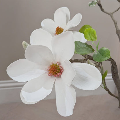 Faux White Magnolia Tree - 120cm