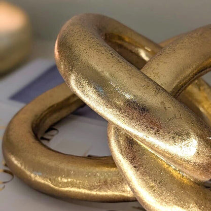 Florence Gold Decorative Knot Ornament