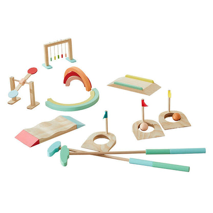 Wooden Toddler Mini Golf Set