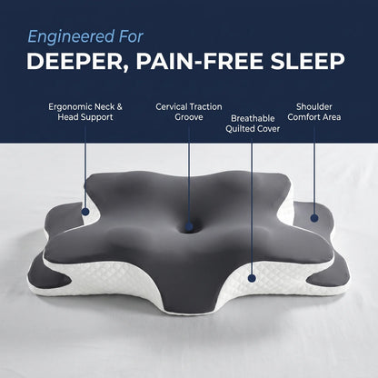 BodyAlign™ Cervical Ergonomic Contour Pillow