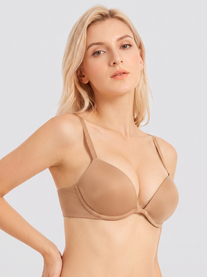 Allure Deep V Push-Up Padded Bra