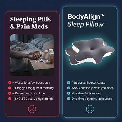 BodyAlign™ Cervical Ergonomic Contour Pillow