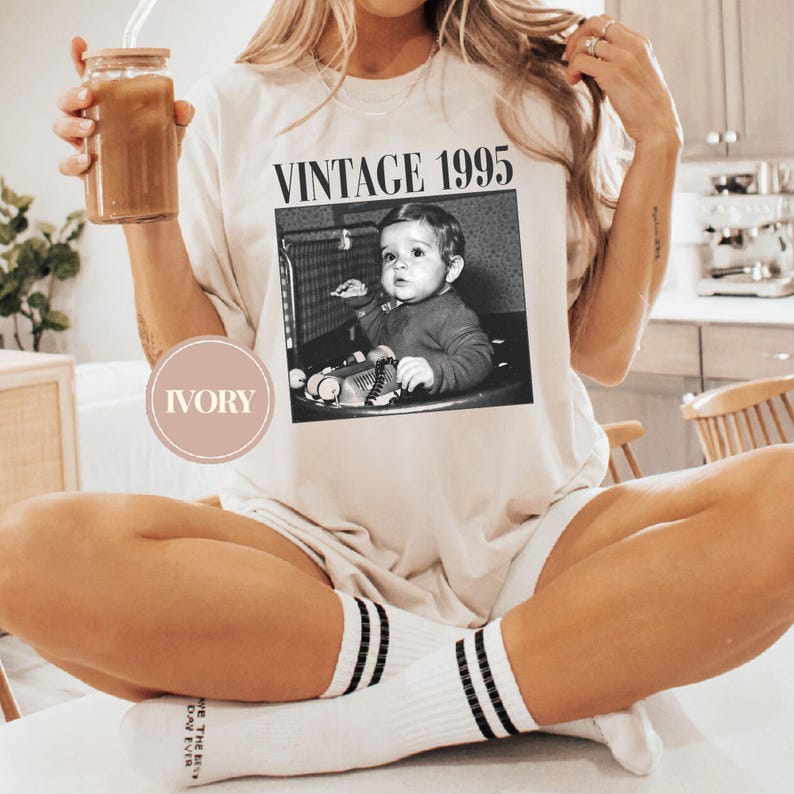 Personalised Vintage Shirt, Custom Photo Comfort Colors