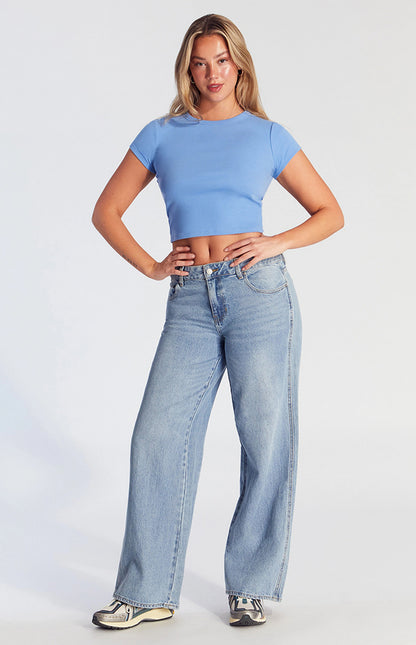 Casey Low-Rise Baggy Jeans Astrid