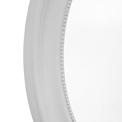In Stock - Newark Grey Round Wall Mirror