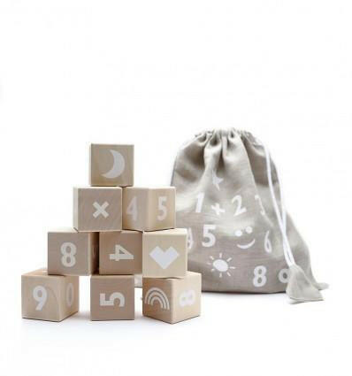 Math Blocks In Various Colors