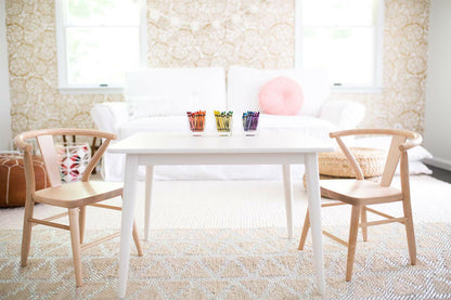 Crescent Table - White